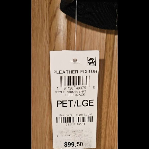 BAR III Women's Faux Leather- Flyaway Jacket Size PL/LGE - Picture 14 of 16